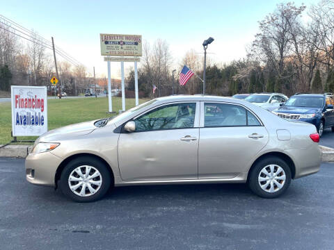 2010 Toyota Corolla for sale at Lafayette Motors 2 in Andover NJ
