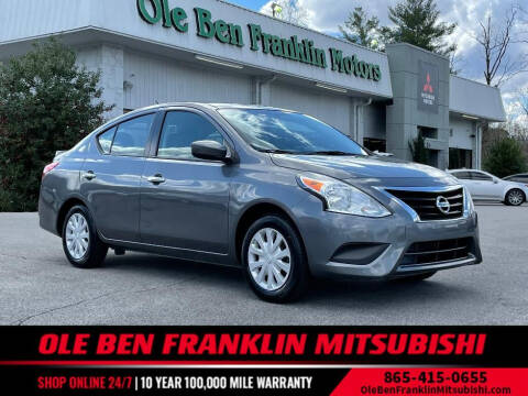 2019 Nissan Versa for sale at Ole Ben Franklin Motors KNOXVILLE - OAK RIDGE in Oak Ridge TN