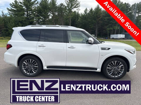 2020 Infiniti QX80 for sale at LENZ TRUCK CENTER in Fond Du Lac WI