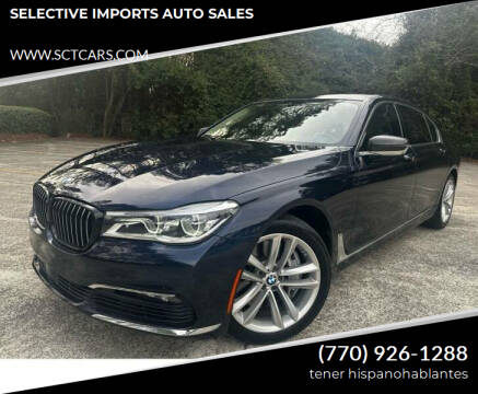 2016 BMW 7 Series for sale at Selective Cars & Trucks in Woodstock GA