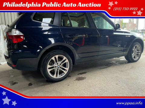 2007 BMW X3 for sale at Philadelphia Public Auto Auction in Philadelphia PA