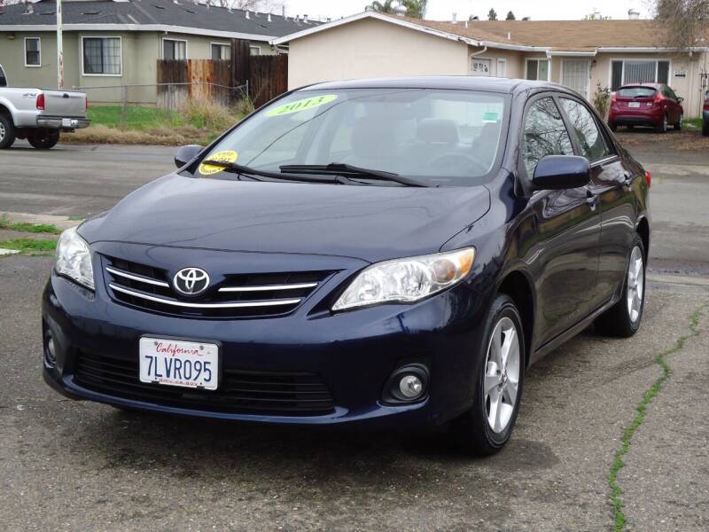 2013 Toyota Corolla for sale at Moon Auto Sales in Sacramento CA