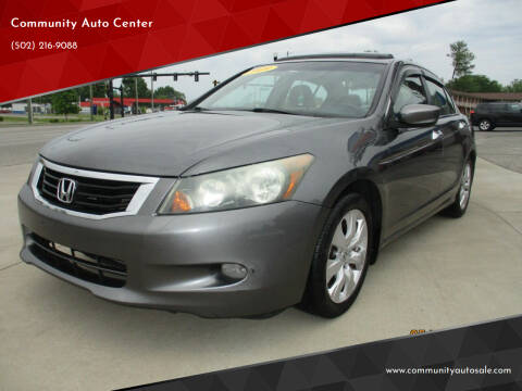 2009 Honda Accord for sale at Community Auto Center in Jeffersonville IN