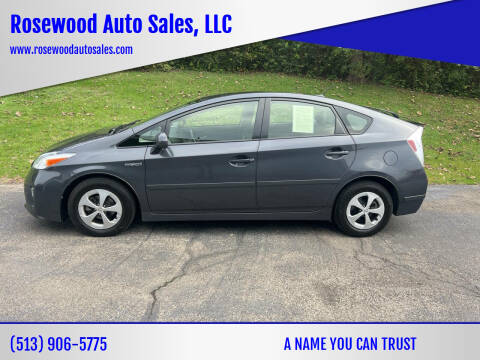 2012 Toyota Prius for sale at Rosewood Auto Sales, LLC in Hamilton OH