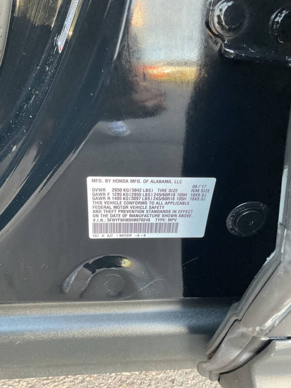 2017 Honda Pilot EX-L w/RES