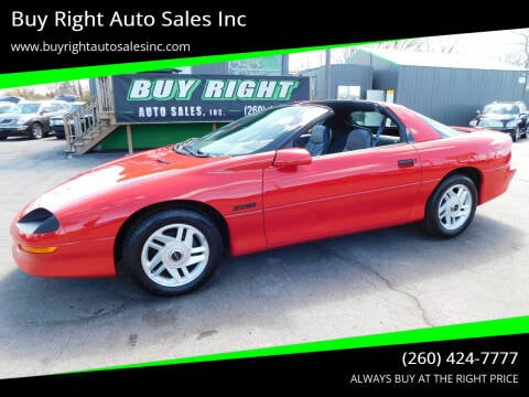 1996 Chevrolet Camaro for sale at Buy Right Auto Sales Inc in Fort Wayne IN