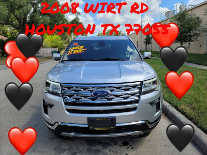 2018 Ford Explorer for sale at Hispanos Cars 4 Less by Cadena Motors, Inc. in Houston TX