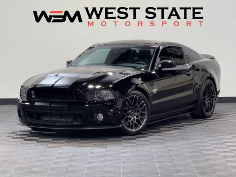 2013 Ford Shelby GT500 for sale at WEST STATE MOTORSPORT in Federal Way WA