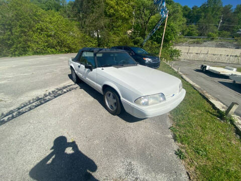 1992 Ford Mustang for sale at Gamble Motor Co in La Follette TN