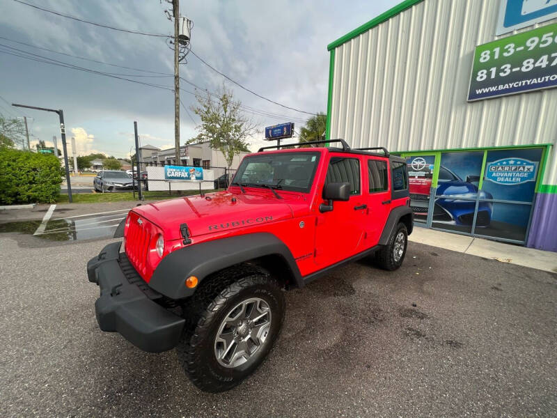2016 Jeep Wrangler Unlimited for sale at Bay City Autosales in Tampa FL