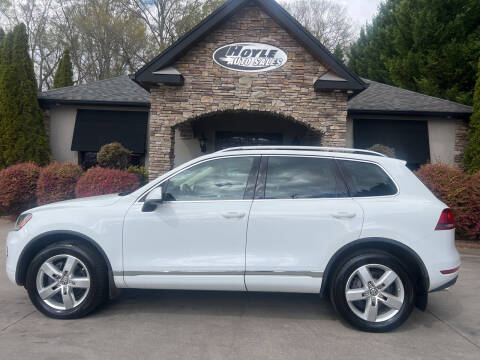 2012 Volkswagen Touareg for sale at Hoyle Auto Sales in Taylorsville NC