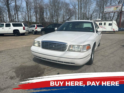 1999 Ford Crown Victoria for sale at IDEAL MOTORS in Danville VA