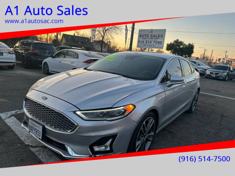 2019 Ford Fusion for sale at A1 Auto Sales in Sacramento CA