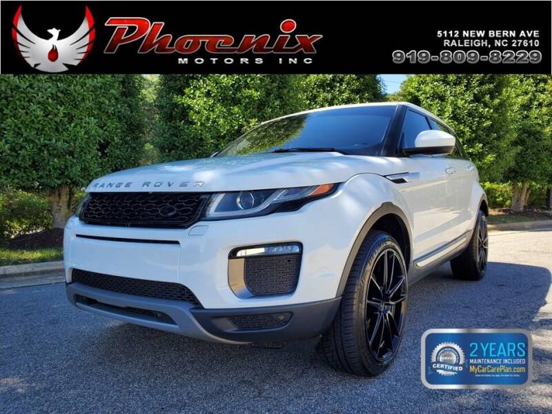 2016 Land Rover Range Rover Evoque for sale at Phoenix Motors Inc in Raleigh NC