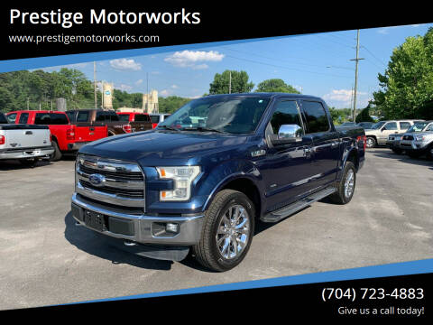 2015 Ford F-150 for sale at Prestige Motorworks in Concord NC