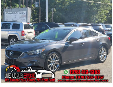 2014 Mazda MAZDA6 for sale at United Auto Sales & Service Inc in Leominster MA