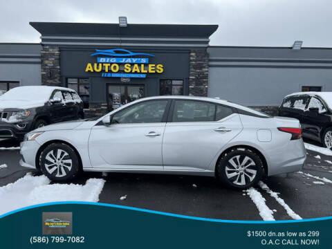 2020 Nissan Altima for sale at BIG JAY'S AUTO SALES in Shelby Township MI