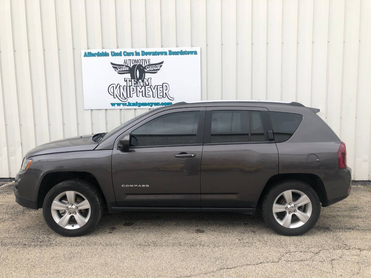 Gray 2017 Jeep Compass Latitude 4x4 Latitude 4dr SUV 2