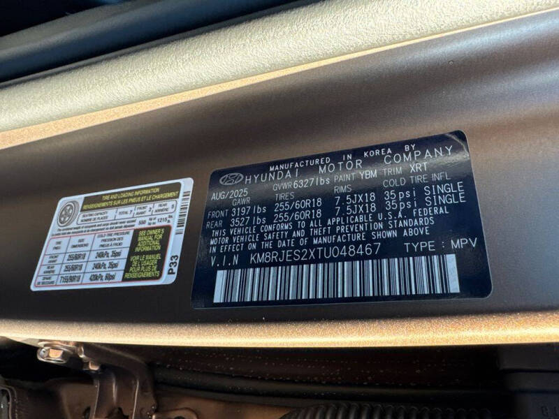 2026 Hyundai Palisade XRT Pro