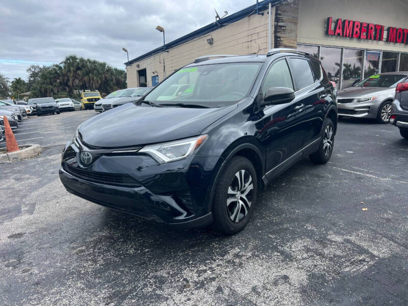 2018 Toyota RAV4 for sale at Lamberti Auto Collection in Plantation FL