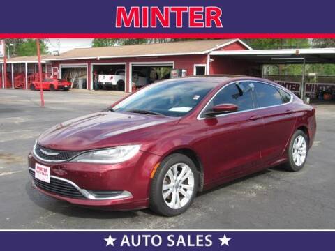 2015 Chrysler 200 for sale at Minter Auto Sales in South Houston TX