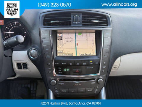 2010 Lexus IS 250C