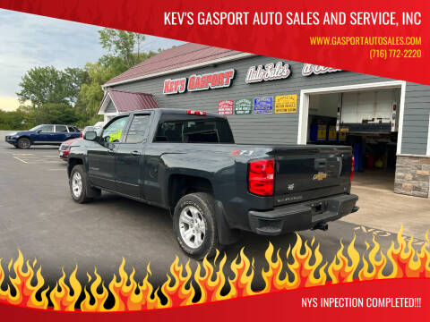 2018 Chevrolet Silverado 1500 for sale at KEV'S GASPORT AUTO SALES AND SERVICE, INC in Gasport NY