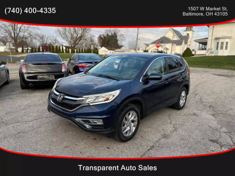 2016 Honda CR-V for sale at Transparent Auto Sales LLC in Baltimore OH