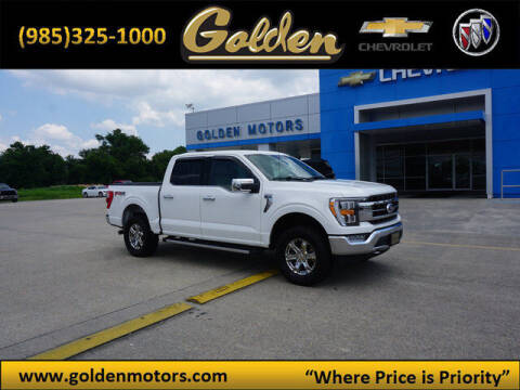 2021 Ford F-150 for sale at GOLDEN MOTORS in Cut Off LA