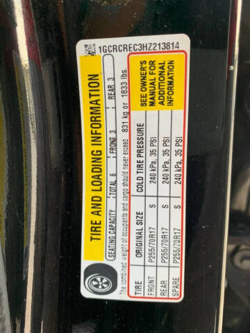 2017 Chevrolet Silverado 1500 LT