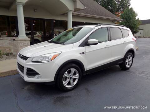 2014 Ford Escape for sale at DEALS UNLIMITED INC in Portage MI