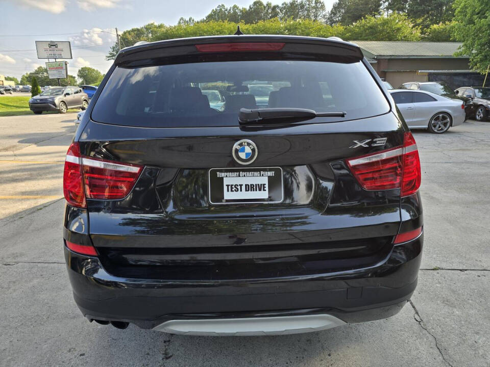 2015 BMW X3 for sale at OG Automotive, LLC. in Duluth, GA