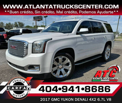 2017 GMC Yukon for sale at ATLANTA TRUCK CENTER LLC in Doraville GA