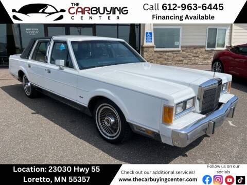 1989 Lincoln Town Car for sale at The Car Buying Center in Saint Louis Park MN