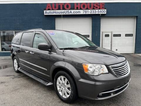 2016 Chrysler Town and Country for sale at Auto House USA in Saugus MA
