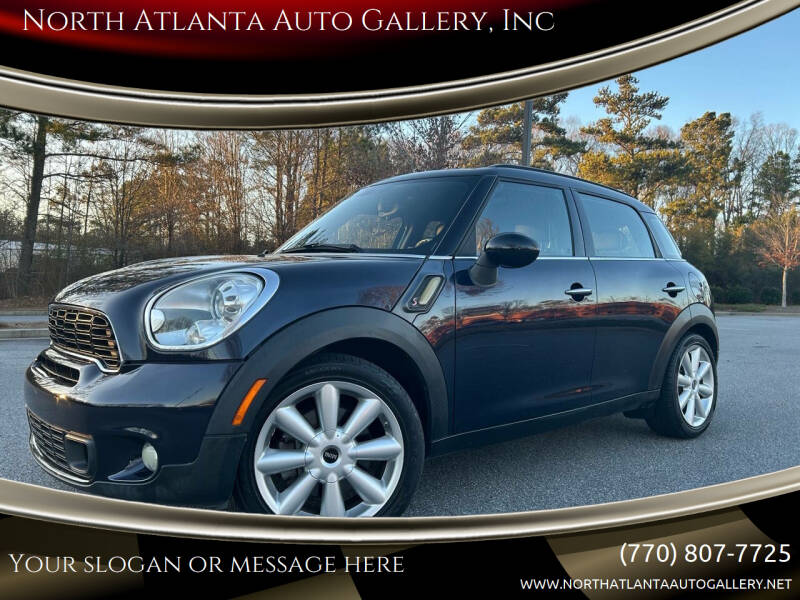 2012 MINI Cooper Countryman for sale at North Atlanta Auto Gallery, Inc in Alpharetta GA