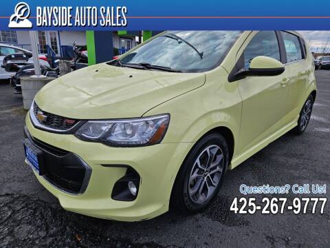 2017 Chevrolet Sonic for sale at BAYSIDE AUTO SALES in Everett WA