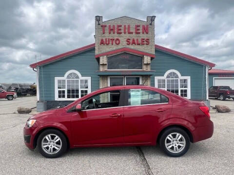 2014 Chevrolet Sonic for sale at THEILEN AUTO SALES in Clear Lake IA