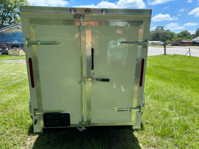 2024 South River Enclosed Cargo Trailer 5x8 for sale at Cross Resurrection Golf Carts and Trailers in Rincon, GA