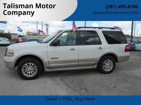 2008 Ford Expedition for sale at Talisman Motor Company in Houston TX