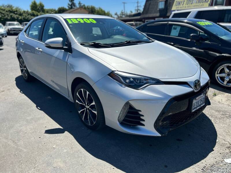 2018 Toyota Corolla for sale at Tony's Toys and Trucks Inc in Santa Rosa CA