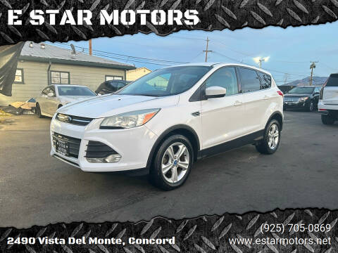 2013 Ford Escape for sale at E STAR MOTORS in Concord CA