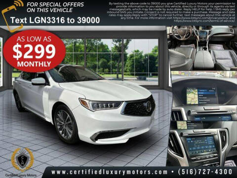 2018 Acura TLX for sale at Certified Luxury Motors in Great Neck NY