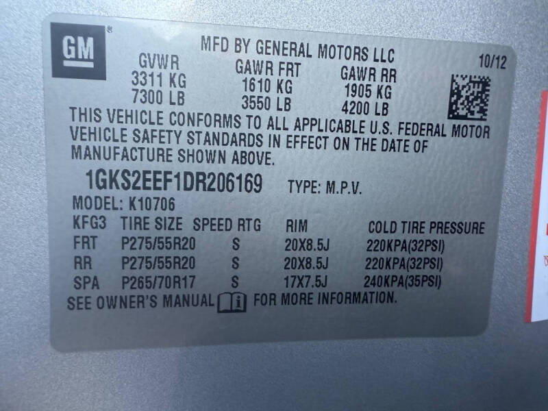 2013 GMC Yukon Denali