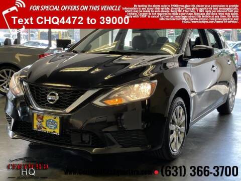 2018 Nissan Sentra for sale at CERTIFIED HEADQUARTERS in Saint James NY