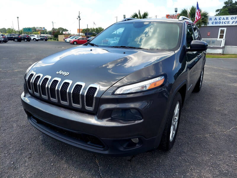 2017 Jeep Cherokee for sale at Sun Coast City Auto Sales in Mobile AL