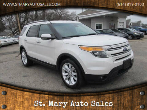 2014 Ford Explorer for sale at St. Mary Auto Sales in Hilliard OH