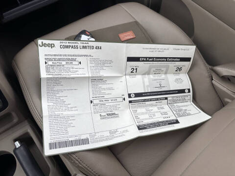 2012 Jeep Compass Limited