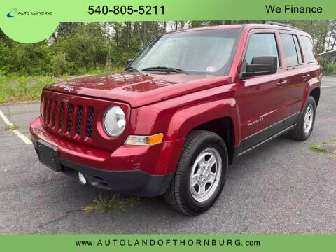 2017 Jeep Patriot for sale at Auto Land of Thornburg in Spotsylvania VA