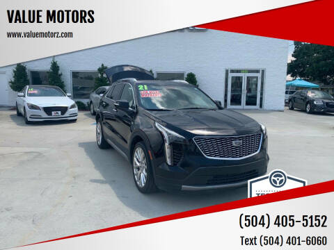 2021 Cadillac XT4 for sale at VALUE MOTORS in Marrero LA